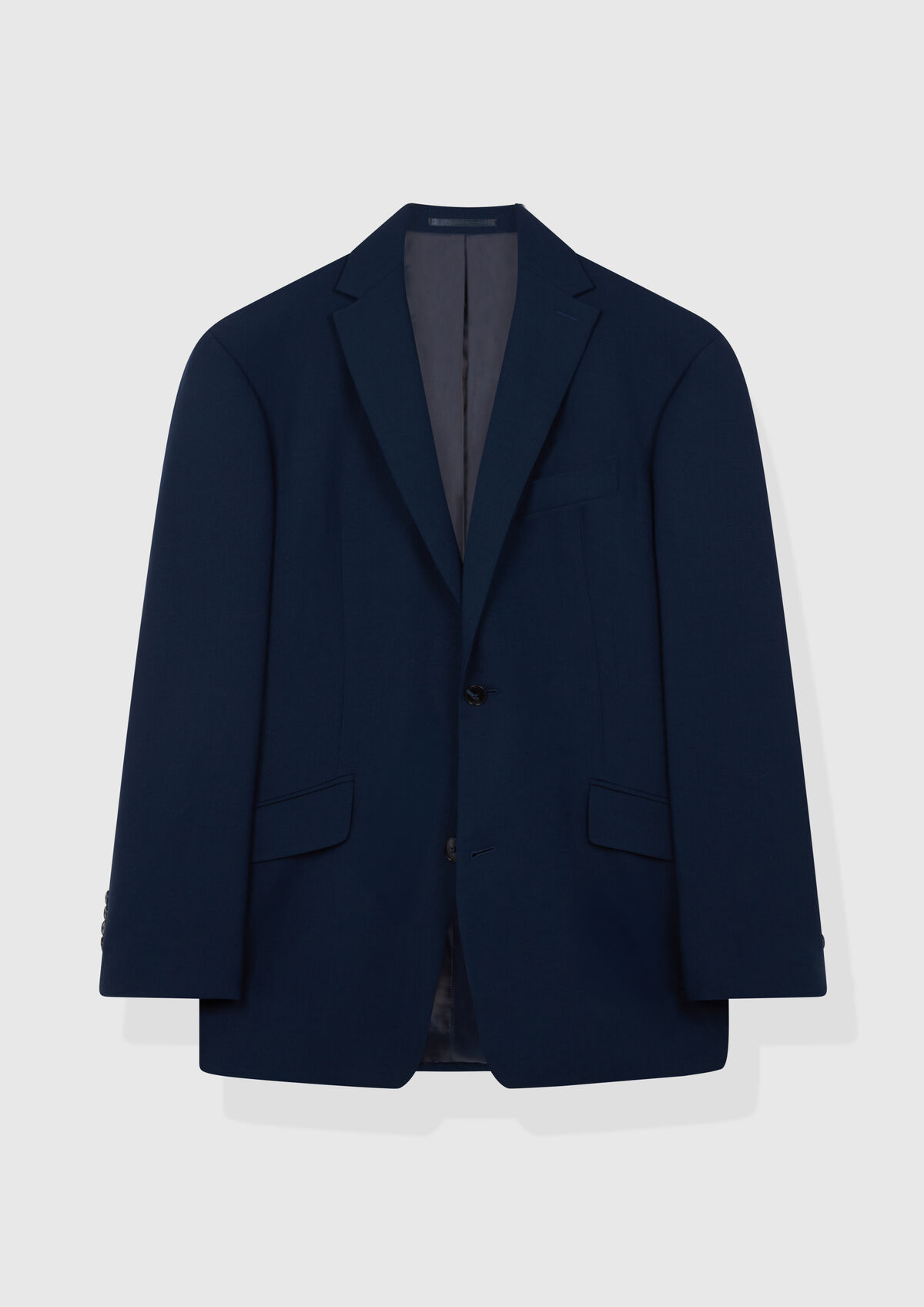 Mid Blue Fresco 2 Piece Wedding Suit by Alfred Brown