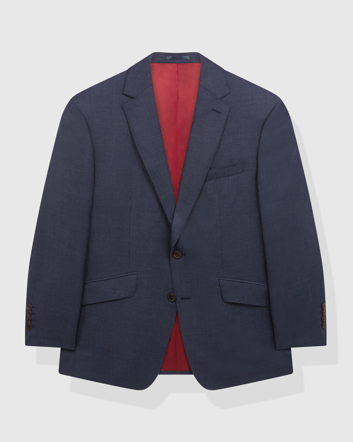 Mid Blue Birdseye 3-Piece Suit by Loro Piana