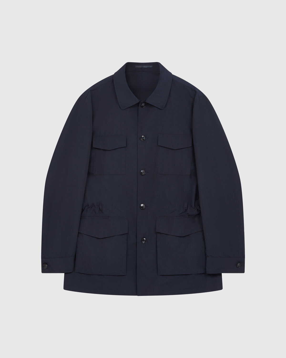 Navy Fresco Safari Jacket by Huddersfield